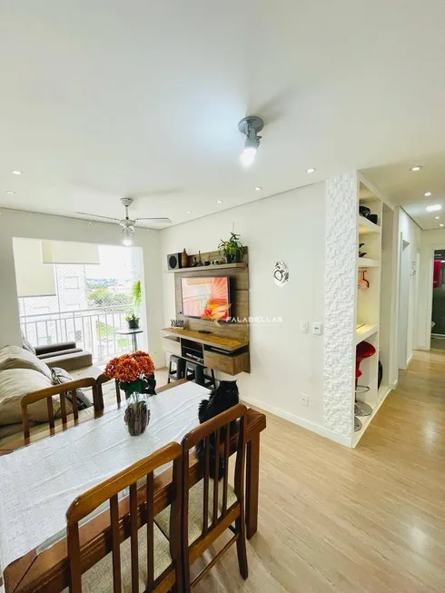 Foto 1 de Apartamento com 2 Quartos à venda, 56m² em Vila Hortolândia, Jundiaí
