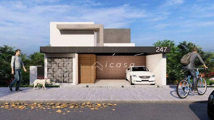 Foto 1 de Casa de Condomínio com 3 Quartos à venda, 220m² em , Caçapava