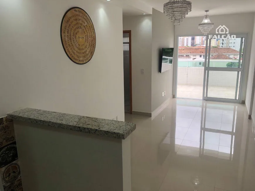 Foto 1 de Apartamento com 2 Quartos para venda ou aluguel, 97m² em Embaré, Santos