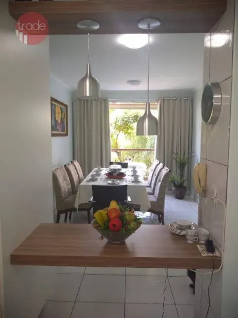 Foto 1 de Apartamento com 3 Quartos à venda, 66m² em Parque Industrial Lagoinha, Ribeirão Preto