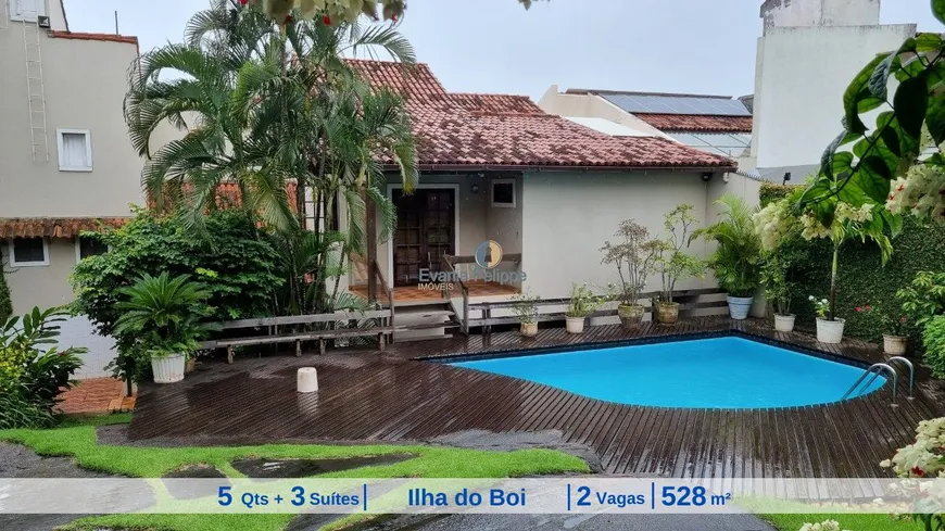 Foto 1 de Casa com 5 Quartos à venda, 528m² em Ilha do Boi, Vitória