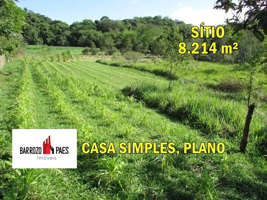 Foto 1 de Fazenda/Sítio com 1 Quarto à venda, 8214m² em Agro Brasil, Cachoeiras de Macacu