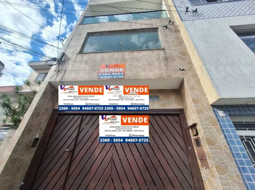 Foto 1 de Sobrado com 3 Quartos à venda, 197m² em Vila Maria Alta, São Paulo