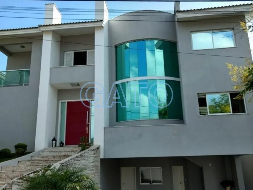 Foto 1 de Casa de Condomínio com 4 Quartos para venda ou aluguel, 452m² em Vila Hortolândia, Jundiaí