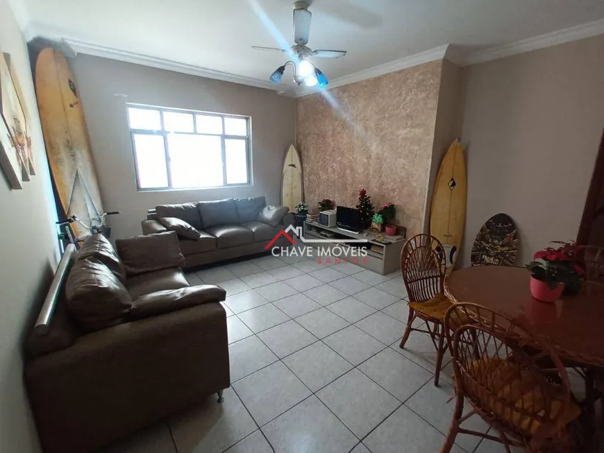 Foto 1 de Apartamento com 2 Quartos à venda, 127m² em Encruzilhada, Santos