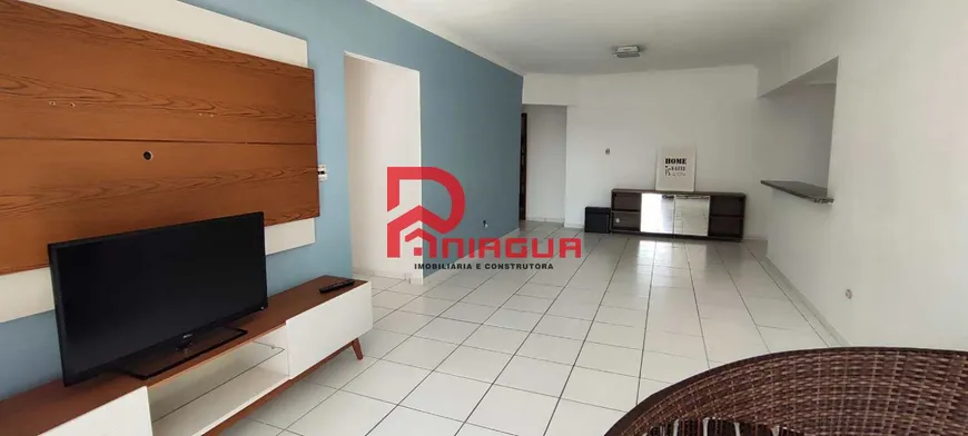 Foto 1 de Apartamento com 3 Quartos para alugar, 135m² em Aviação, Praia Grande
