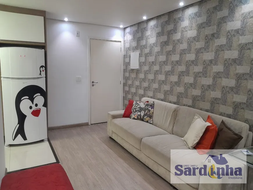 Foto 1 de Apartamento com 2 Quartos à venda, 50m² em Jardim Irapua, Taboão da Serra