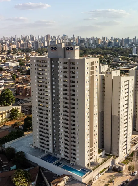 Foto 1 de Apartamento com 3 Quartos à venda, 90m² em Setor Negrão de Lima, Goiânia