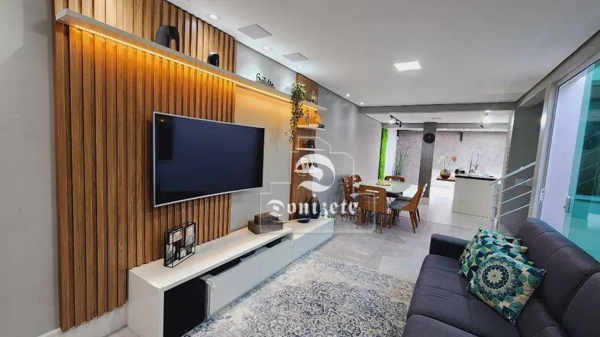 Foto 1 de Cobertura com 3 Quartos à venda, 162m² em Campestre, Santo André