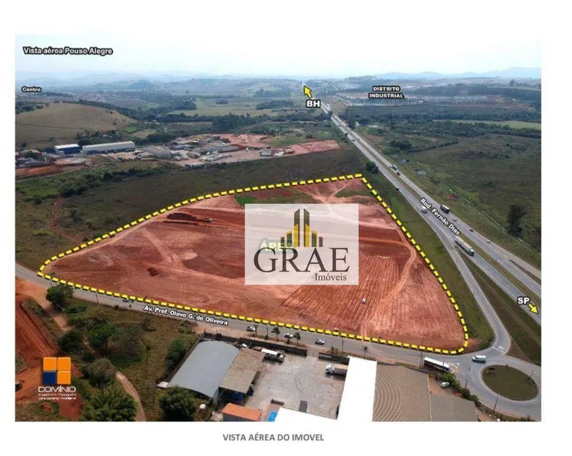 Foto 1 de Lote/Terreno à venda, 73000m² em Limeira, Pouso Alegre