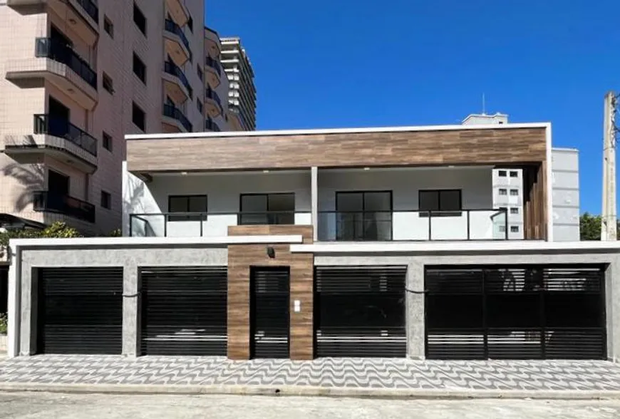 Foto 1 de Casa de Condomínio com 2 Quartos à venda, 49m² em Balneário Gaivota, Itanhaém