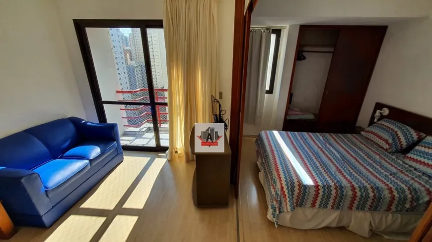 Foto 1 de Apartamento com 1 Quarto para alugar, 35m² em Indianópolis, São Paulo