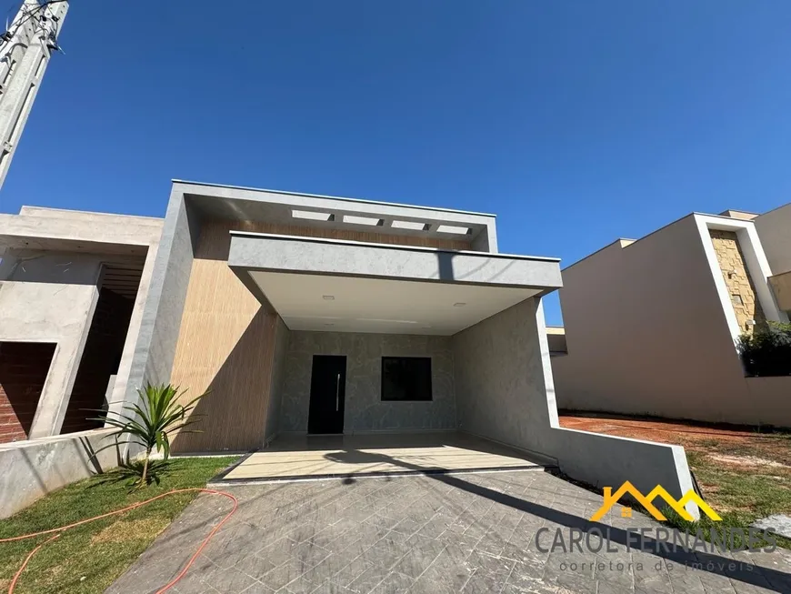 Foto 1 de Casa de Condomínio com 3 Quartos à venda, 130m² em Água Branca, Piracicaba