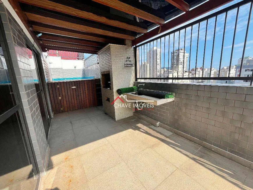 Foto 1 de Cobertura com 4 Quartos à venda, 191m² em Embaré, Santos