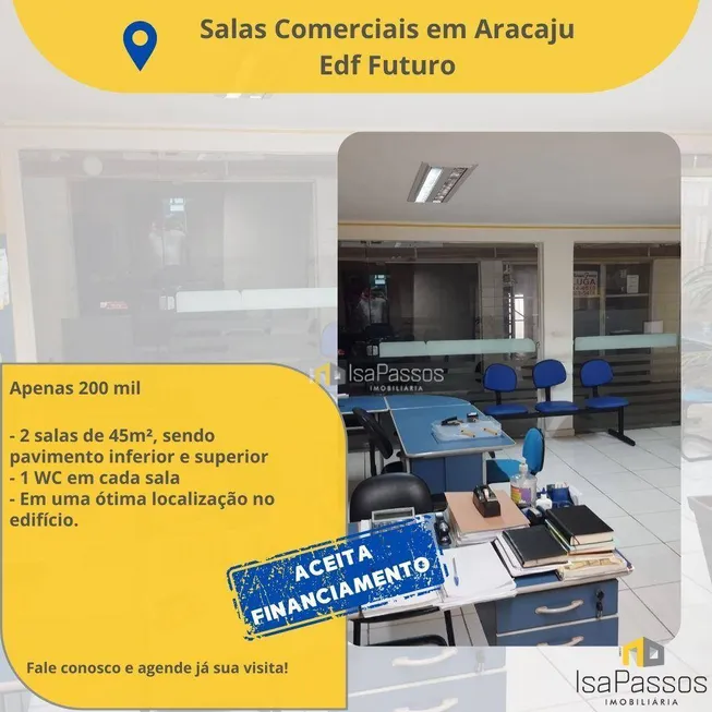 Foto 1 de Sala Comercial à venda, 90m² em Centro, Aracaju