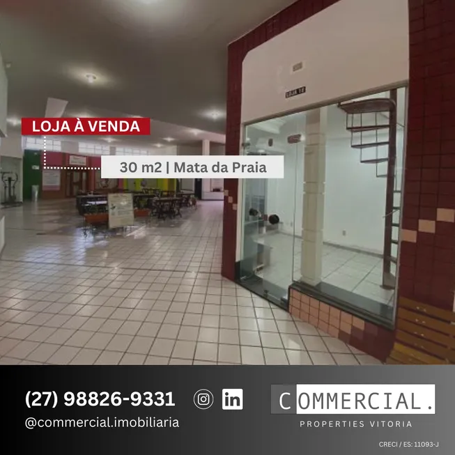 Foto 1 de Ponto Comercial à venda, 30m² em Mata da Praia, Vitória