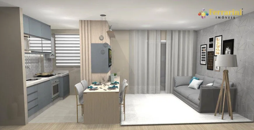 Foto 1 de Apartamento com 2 Quartos à venda, 50m² em Loteamento Montparnasse, Almirante Tamandaré