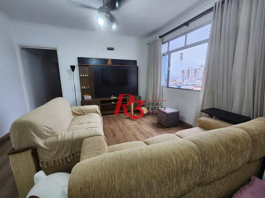 Foto 1 de Apartamento com 2 Quartos à venda, 95m² em Embaré, Santos