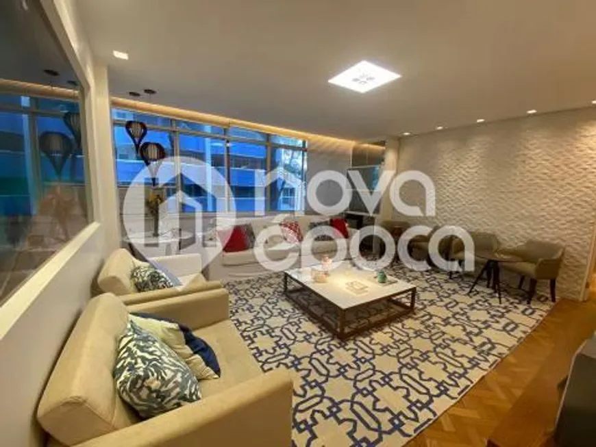 Foto 1 de Apartamento com 3 Quartos à venda, 136m² em Leblon, Rio de Janeiro