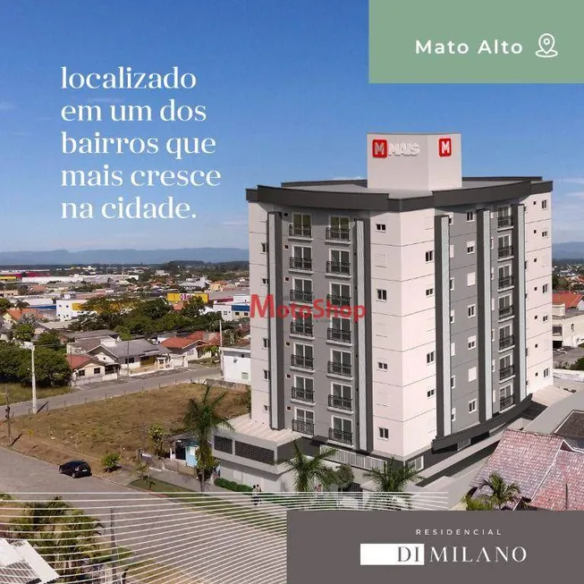 Foto 1 de Apartamento com 3 Quartos à venda, 74m² em Mato Alto, Araranguá