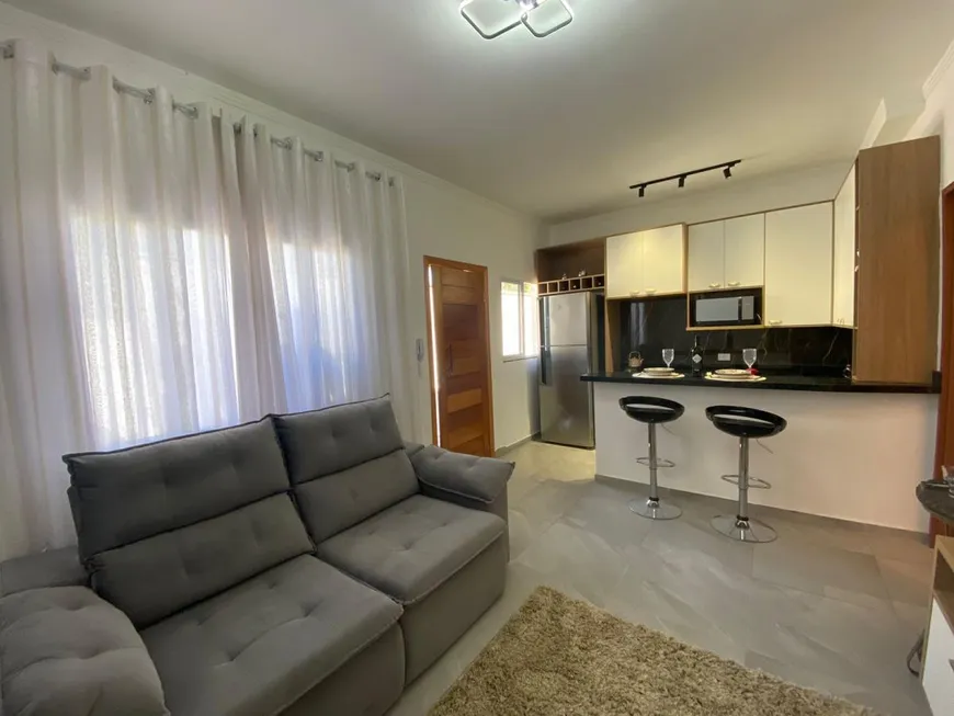 Foto 1 de Apartamento com 1 Quarto à venda, 37m² em Estancia Balnearia Maria Helena Novaes , Peruíbe