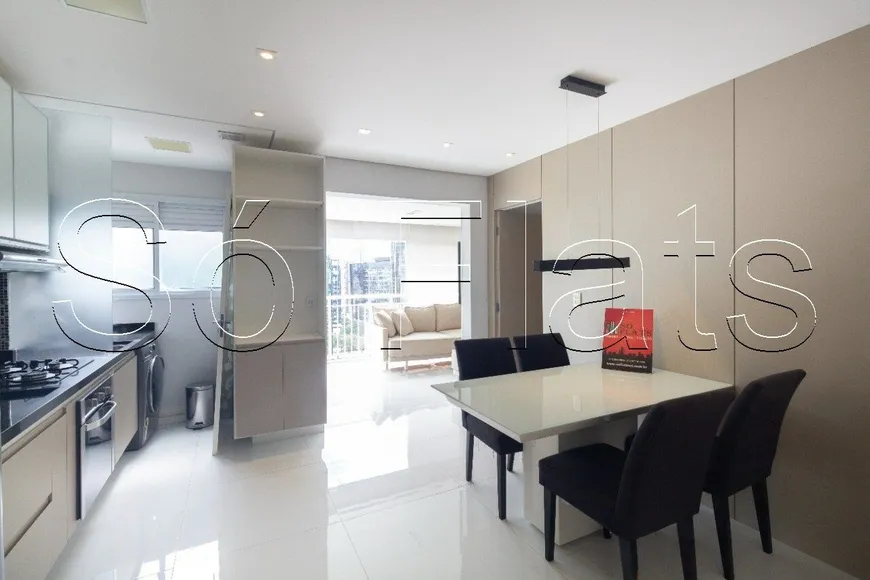 Foto 1 de Flat com 1 Quarto para alugar, 80m² em Itaim Bibi, São Paulo