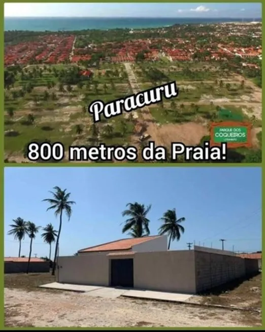 Foto 1 de Lote/Terreno à venda, 150m² em , Paracuru