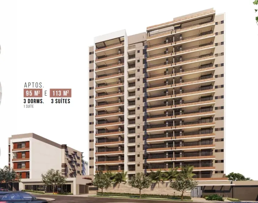 Foto 1 de Apartamento com 3 Quartos à venda, 113m² em Mirandópolis, São Paulo