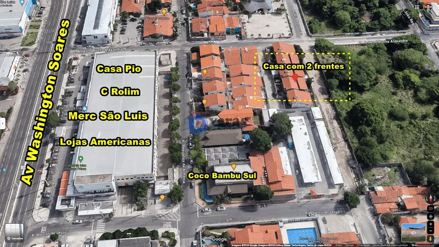 Foto 1 de Casa com 7 Quartos à venda, 400m² em Parque Manibura, Fortaleza