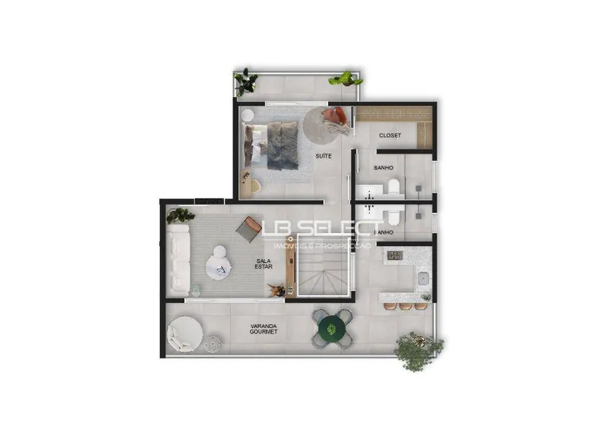 Foto 1 de Apartamento com 3 Quartos à venda, 143m² em Tibery, Uberlândia