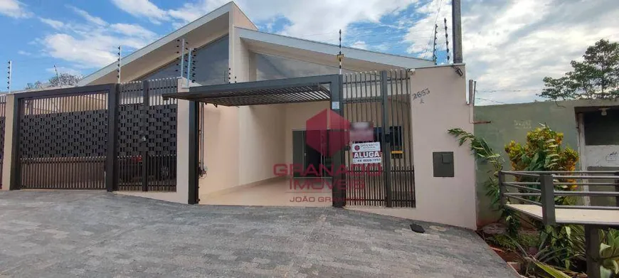 Foto 1 de Casa com 3 Quartos para alugar, 100m² em Jardim Rebouças, Maringá