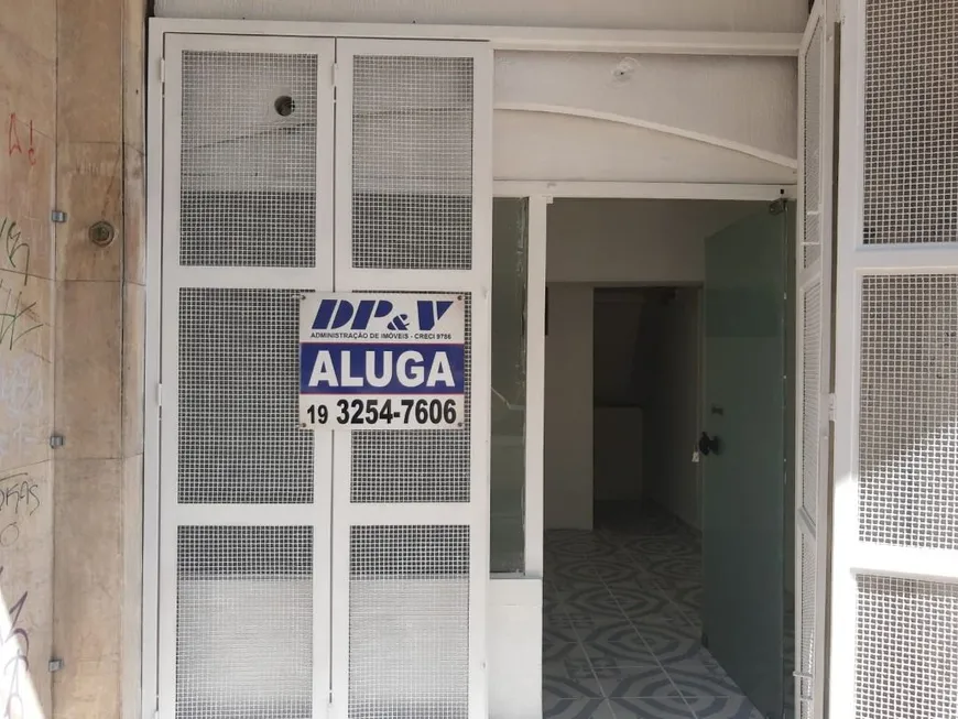 Foto 1 de Ponto Comercial para alugar, 90m² em Centro, Campinas