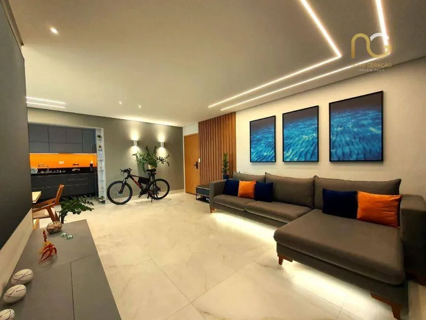 Foto 1 de Apartamento com 3 Quartos à venda, 118m² em Canto do Forte, Praia Grande