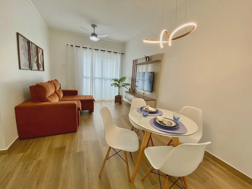 Foto 1 de Apartamento com 1 Quarto para alugar, 35m² em Mirim, Praia Grande