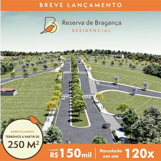 Foto 1 de Lote/Terreno à venda, 250m² em Cidade Jardim, Bragança Paulista