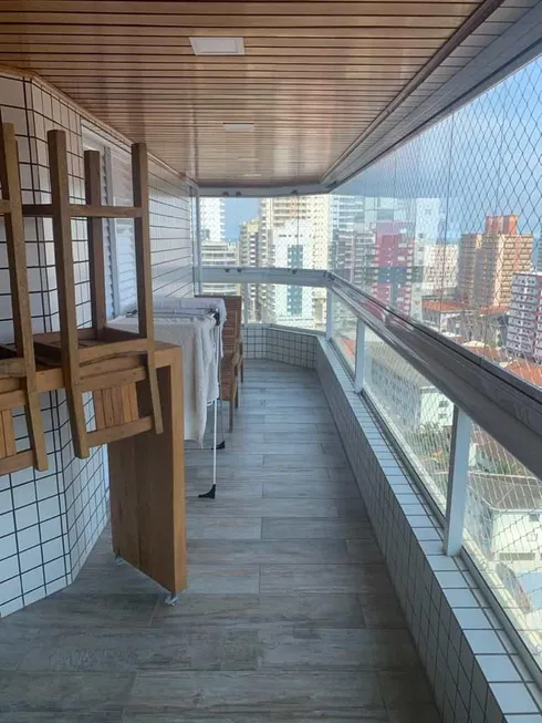 Foto 1 de Apartamento com 3 Quartos para venda ou aluguel, 110m² em Canto do Forte, Praia Grande