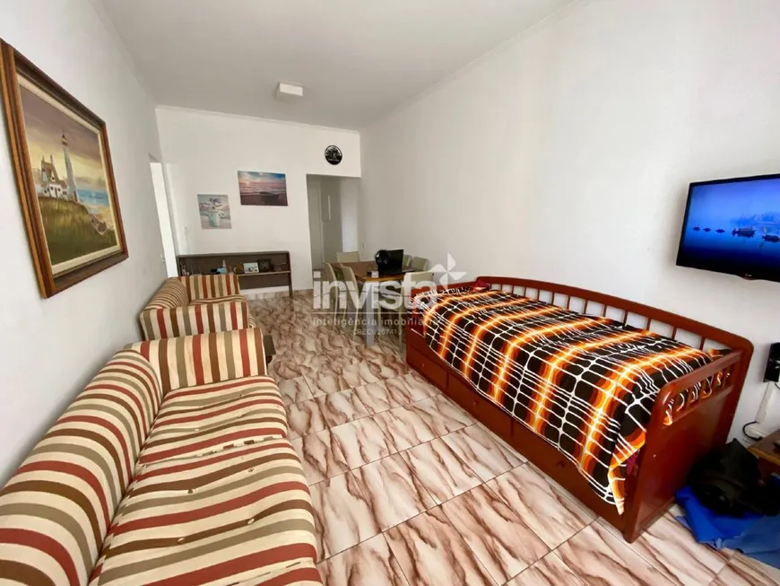 Foto 1 de Apartamento com 1 Quarto à venda, 62m² em Boqueirão, Santos
