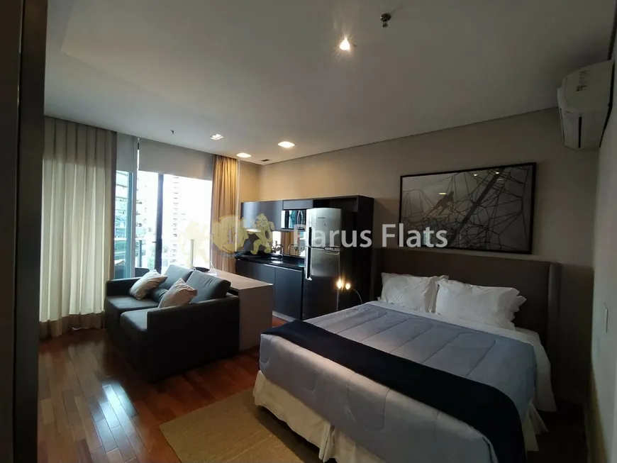 Foto 1 de Flat com 1 Quarto para alugar, 35m² em Vila Olímpia, São Paulo