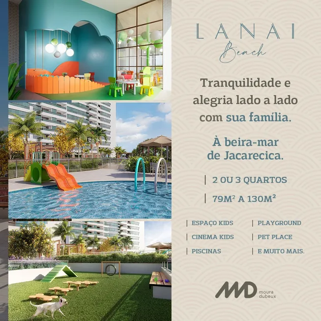 Foto 1 de Apartamento com 3 Quartos à venda, 130m² em Jacarecica, Maceió