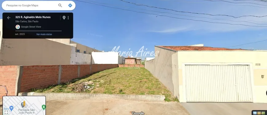 Foto 1 de Lote/Terreno à venda, 250m² em Jardim Embare, São Carlos