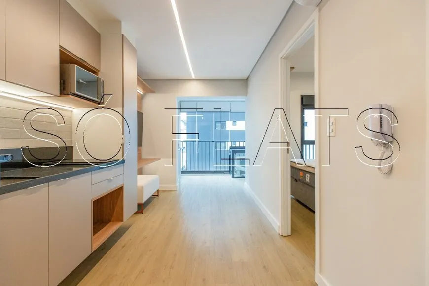 Foto 1 de Flat com 1 Quarto à venda, 34m² em Pinheiros, São Paulo