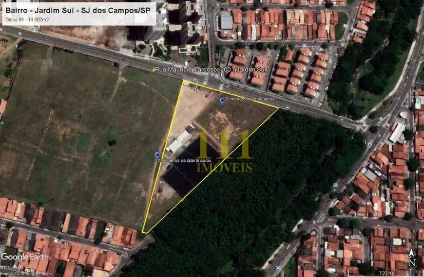 Foto 1 de Lote/Terreno à venda, 14602m² em Jardim Sul, São José dos Campos