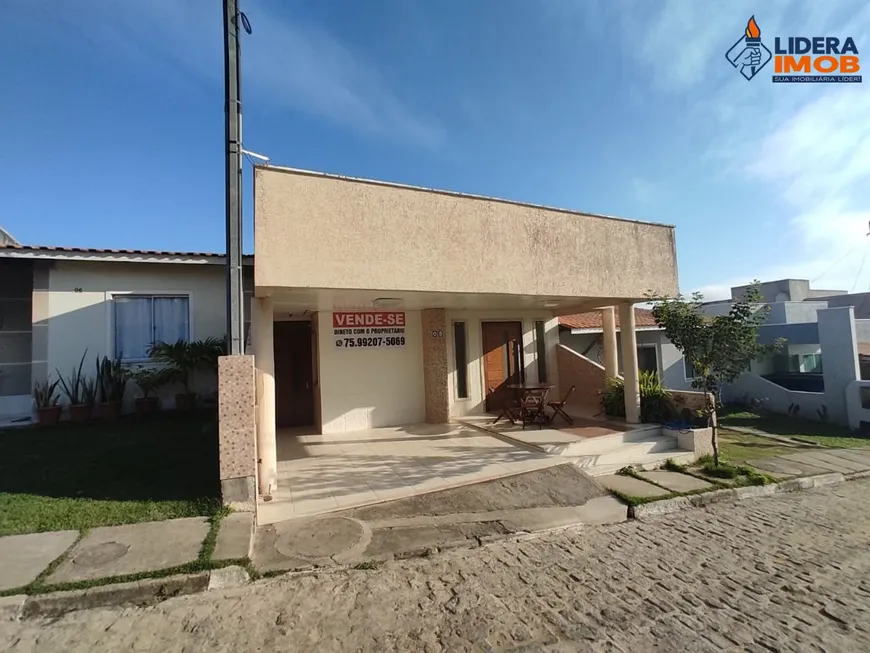 Foto 1 de Casa de Condomínio com 2 Quartos à venda, 159m² em Papagaio, Feira de Santana