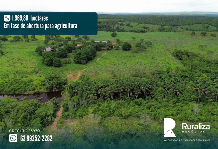 Foto 1 de Fazenda/Sítio à venda, 1969m² em Zona Rural, Lagoa do Tocantins