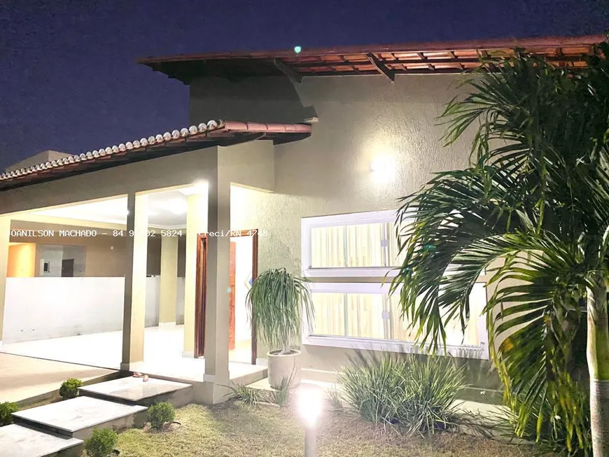 Foto 1 de Casa de Condomínio com 4 Quartos à venda, 174m² em Parque das Nações, Parnamirim