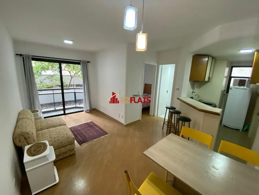 Foto 1 de Flat com 1 Quarto à venda, 35m² em Vila Nova Conceição, São Paulo