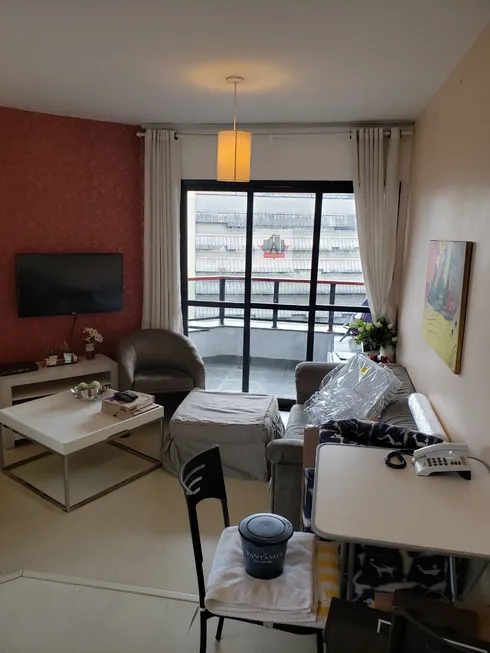 Foto 1 de Apartamento com 1 Quarto para alugar, 40m² em Jardins, São Paulo