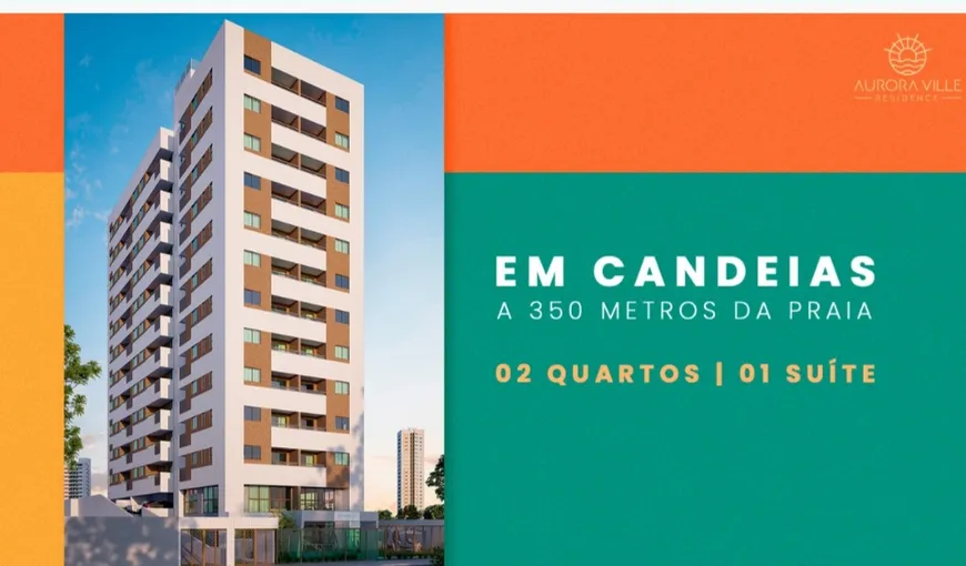 Foto 1 de Apartamento com 2 Quartos à venda, 52m² em Candeias, Jaboatão dos Guararapes