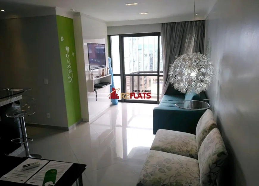 Foto 1 de Flat com 2 Quartos à venda, 75m² em Jardins, São Paulo