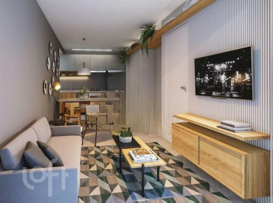 Foto 1 de Apartamento com 2 Quartos à venda, 41m² em Brooklin, São Paulo